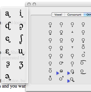 Precomposed symbols